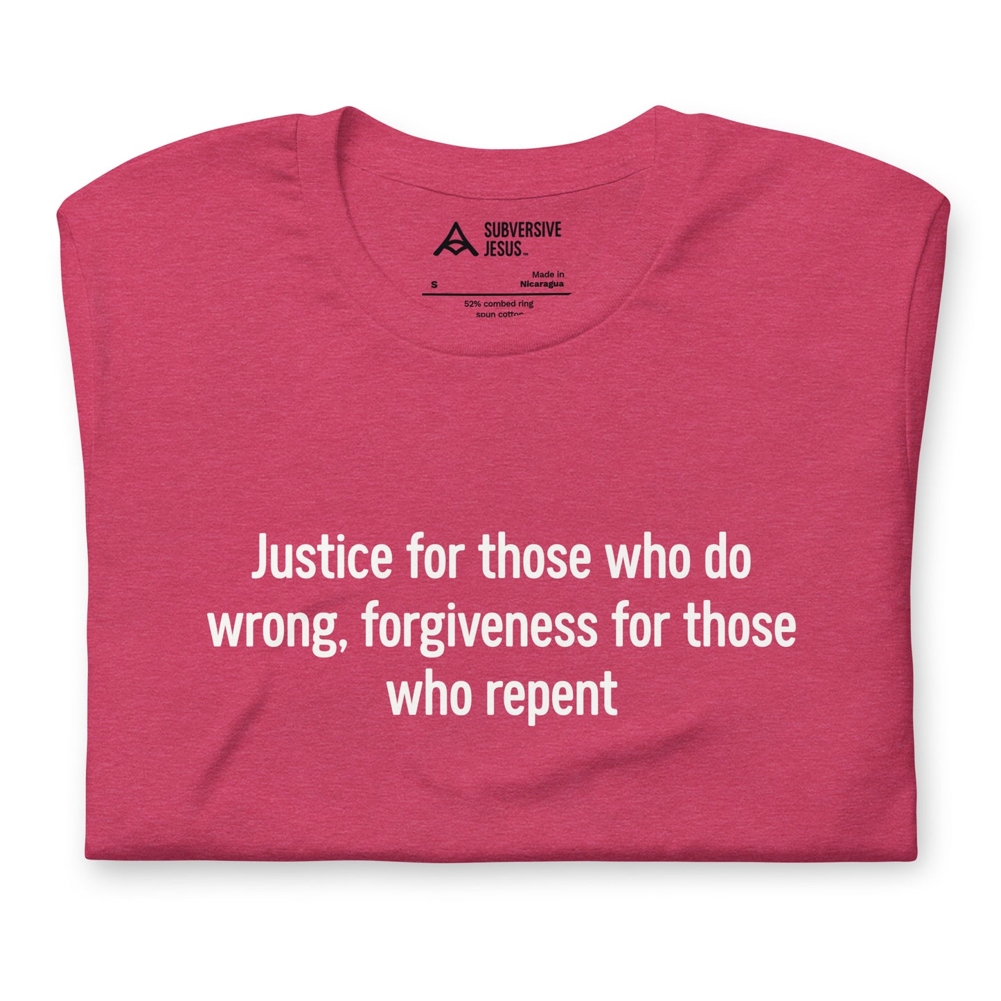 Justice and Forgiveness (T-Shirt)