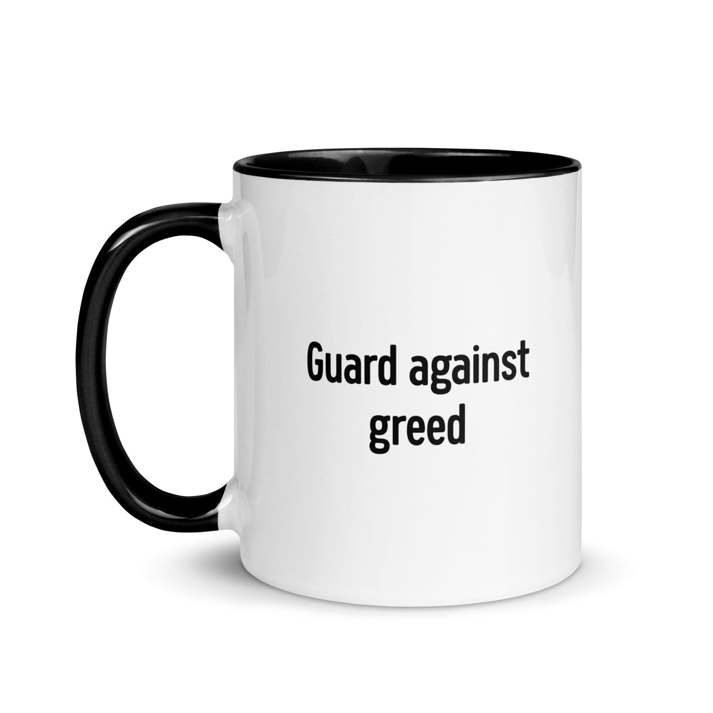 Guard Against Greed (Mug)