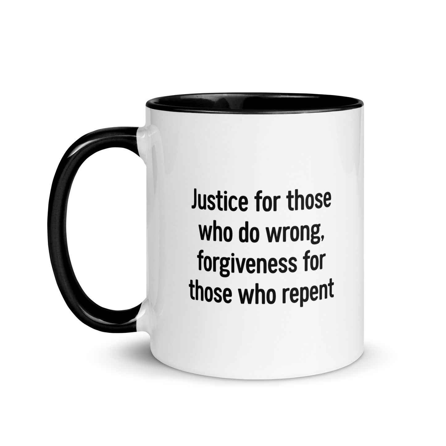 Justice and Forgiveness (Mug)